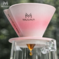 MUVNA Xingwo V60 Ceramic Coffee Dripper (Pink)