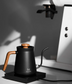 MUVNA Temperature-Controlled Electric Kettle (Black)